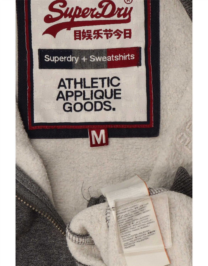 Ανδρική φόρμα Superdry Top Jacket Μεσαίο Γκρι Βαμβακερό