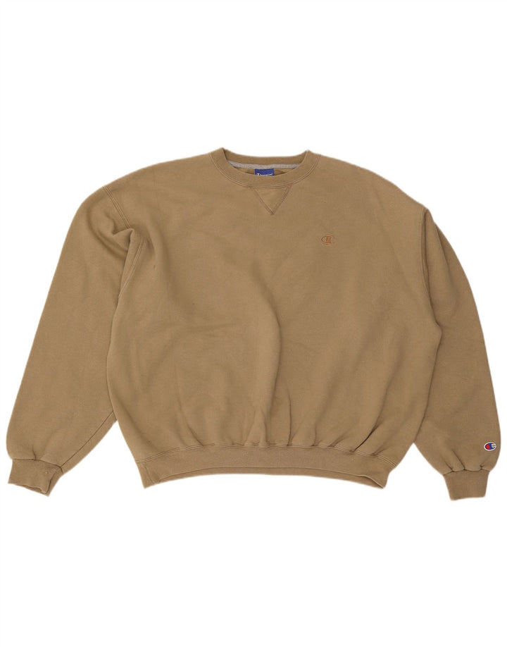 Ανδρικό φούτερ Champion Jumper XL Καφέ βαμβακερό