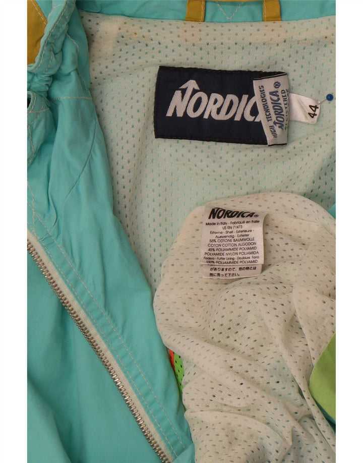 Nordica Γυναικείο Αδιάβροχο Μπουφάν IT 44 Μέτριο Πολύχρωμο Colourblock Βαμβακερό