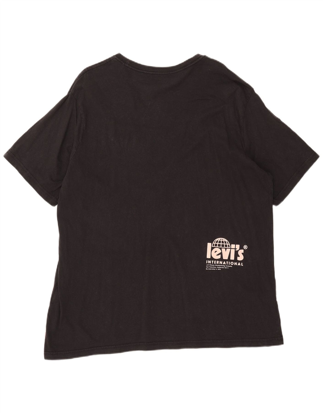 Ανδρικό μπλουζάκι Levi's Relaxed Graphic Top XL Μαύρο