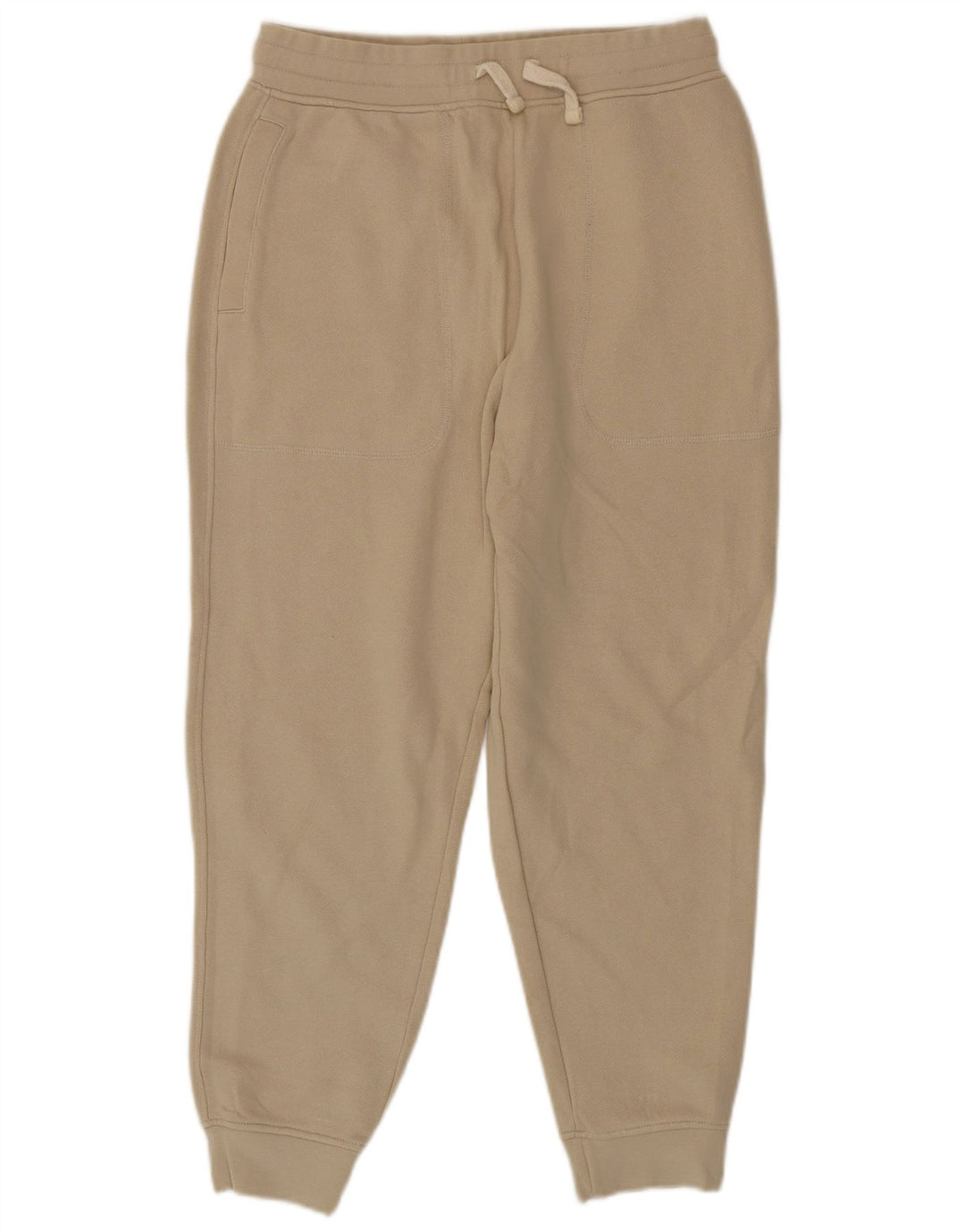 Ανδρική φόρμα Zara Παντελόνι Joggers Βαμβακερό μεσαίο μπεζ