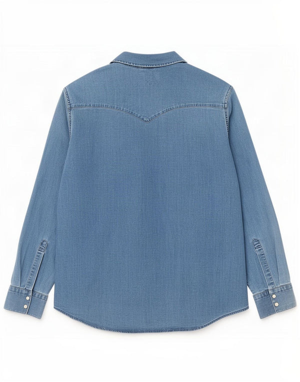 Ανδρικό τζιν πουκάμισο Levi's XL Μπλε βαμβακερό