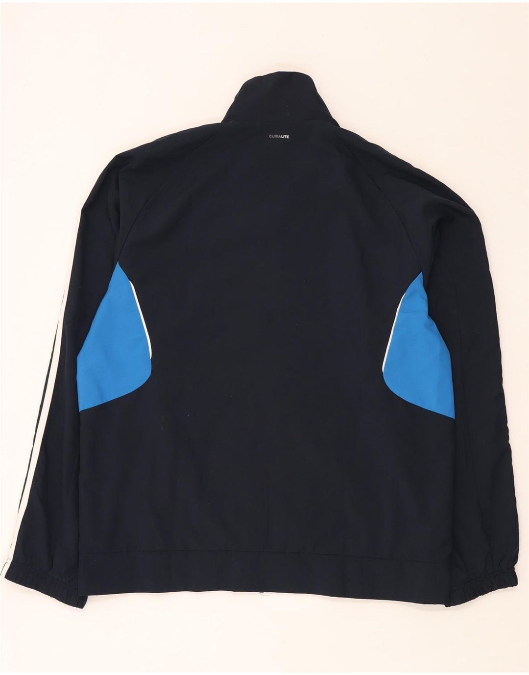 Ανδρική αθλητική φόρμα Adidas Climalite Top Jacket Large Navy Blue Colourblock