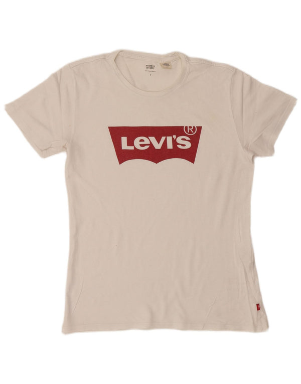 Ανδρικό γραφικό T-Shirt Levi's Top Small White