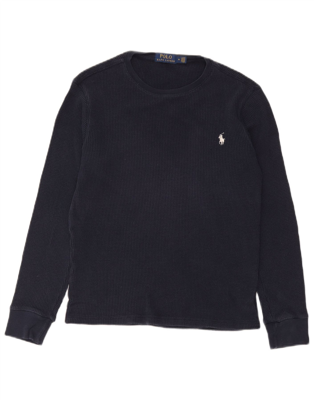 Polo Ralph Lauren ανδρικό τοπ μακρυμάνικο μεσαίο μπλε βαμβακερό