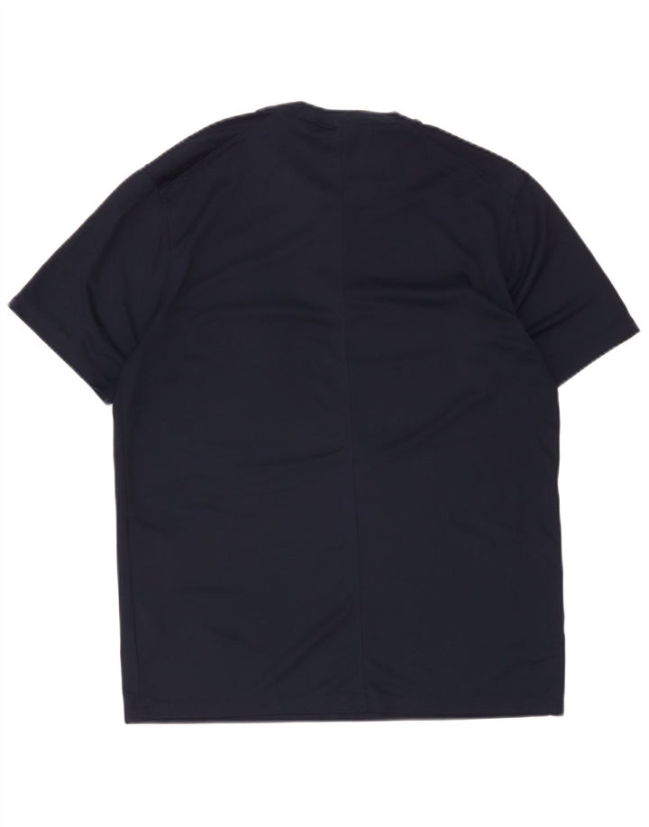 Ανδρικό μπλουζάκι Nike Dri Fit Τοπ μεσαίου μπλε πολυεστέρα