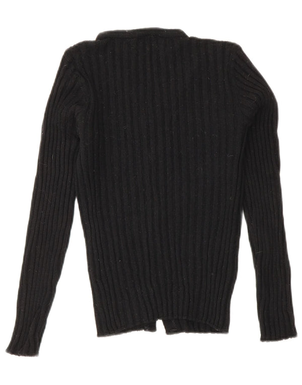 Roccobarocco Γυναικείο πουλόβερ Crop Cardigan IT 42 Medium Black