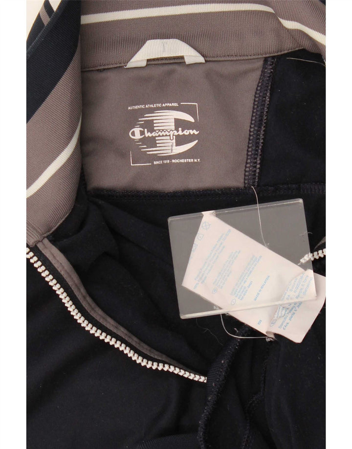 Ανδρική φόρμα Champion Top Jacket XL Navy Blue Colourblock Polyester