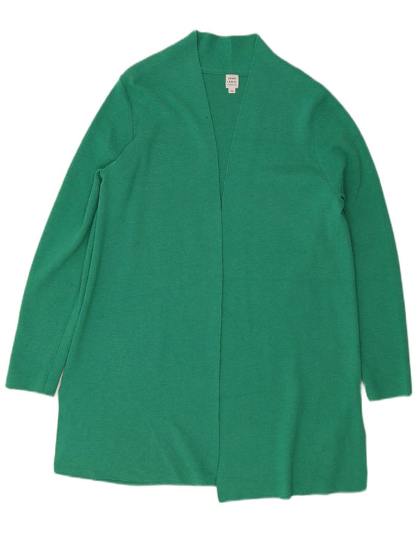 John Lewis Γυναικείο Longline Open Cardigan πουλόβερ UK 12 Medium Green
