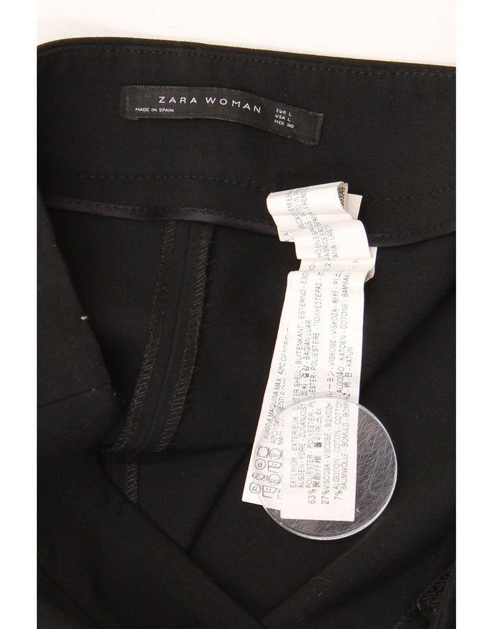 Γυναικεία Pencil Φούστα ZARA Μεγάλη W32 Μαύρη Πολυεστέρας