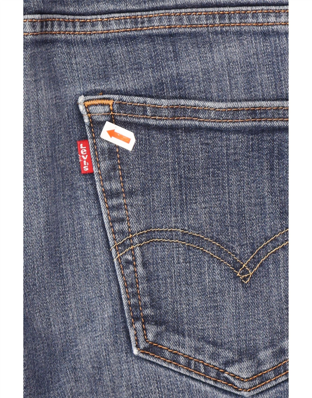 Ανδρικό Σορτς LEVI'S 502 Τζιν W33 Μεσαίο Μπλε Βαμβακερό