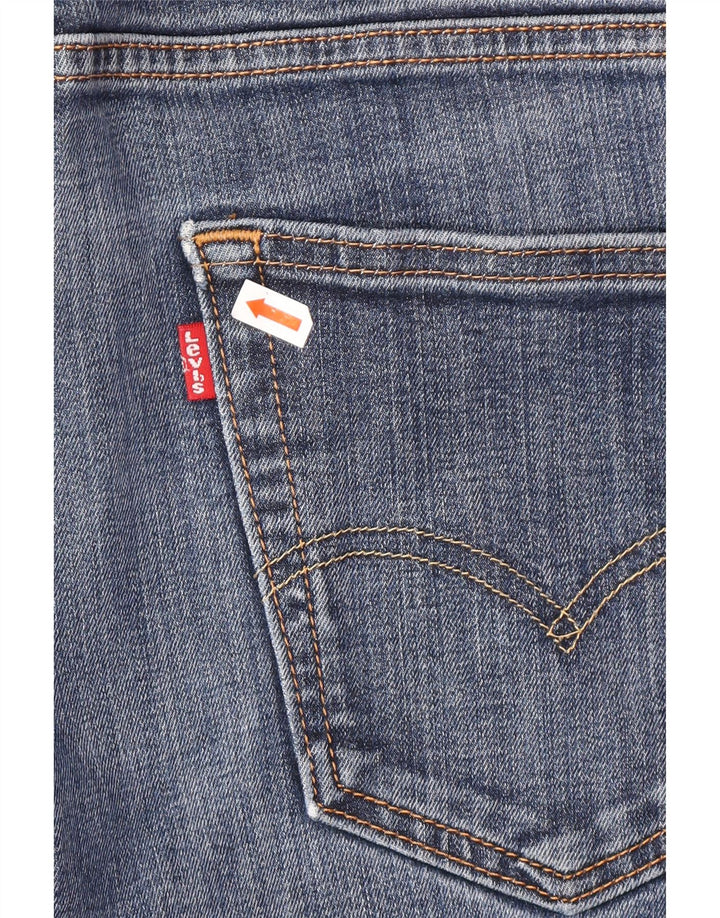 Ανδρικό Σορτς LEVI'S 502 Τζιν W33 Μεσαίο Μπλε Βαμβακερό