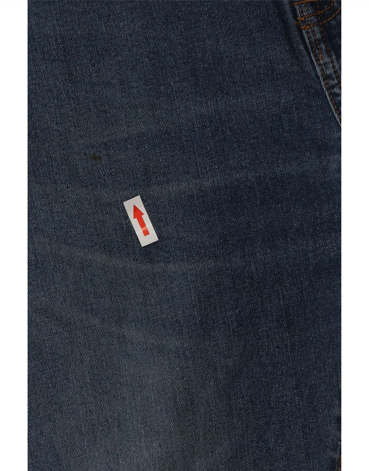 Ανδρικό τζιν Zara Regular Straight W34 L29 Μπλε βαμβακερό