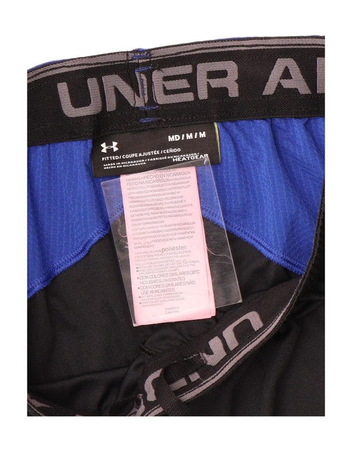 Ανδρικό σορτς Under Armour Heat Gear Sport σορτς μεσαίου μαύρου χρώματος πολυεστέρας