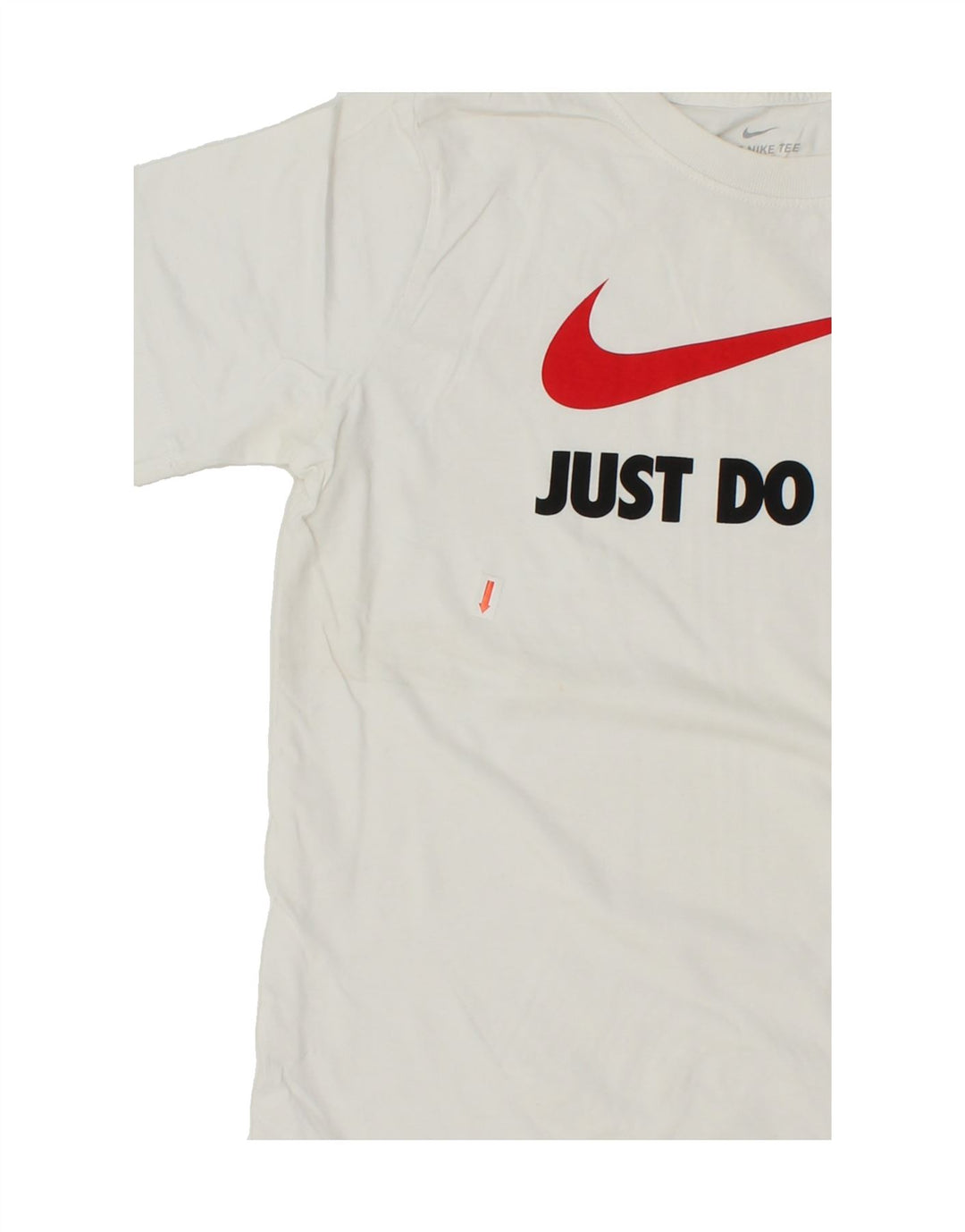 NIKE Boys Graphic T-Shirt Top 10-11 Years Medium  White Cotton Vintage Nike and Second-Hand Nike from Messina Hembry 