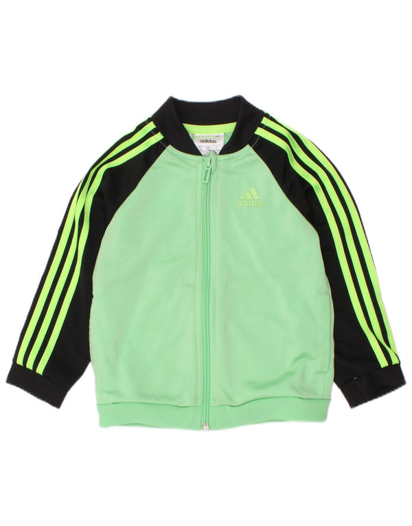 Μπουφάν Adidas Baby Boys αθλητική φόρμα 12-18 μηνών Πράσινο χρώμα