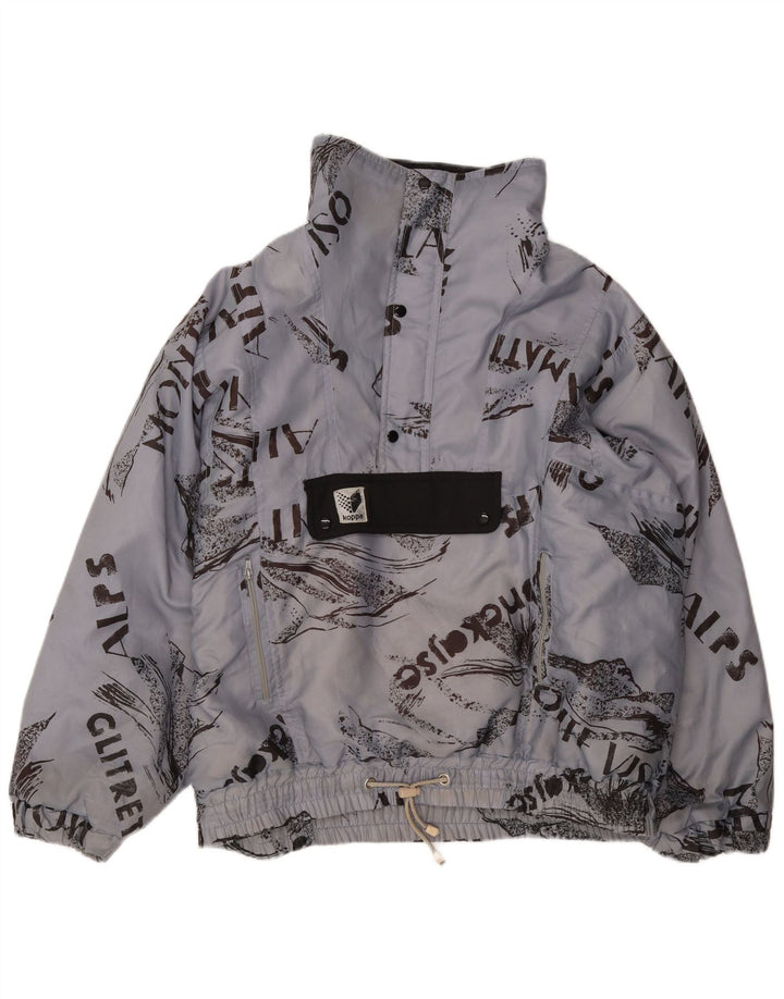 TACTEL Ανδρικό γραφικό μπουφάν Anorak UK 48 4XL Blue Polyamide