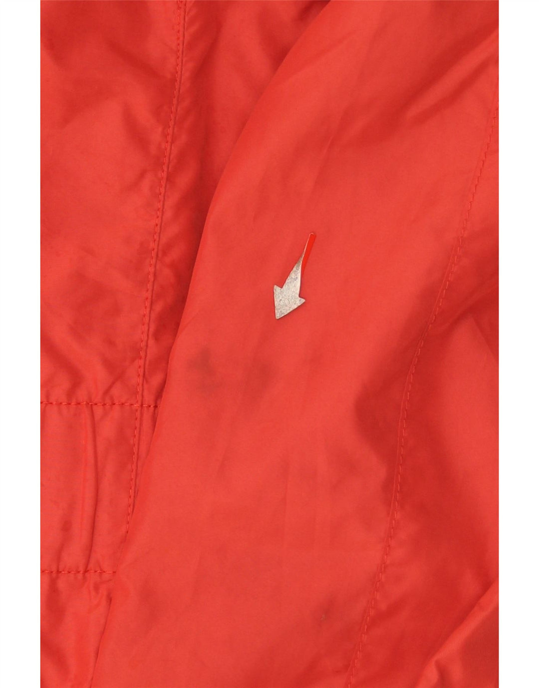 ZARA Womens Utility Jacket UK 10 Small Red Polyester Vintage Zara and Second-Hand Zara from Messina Hembry 