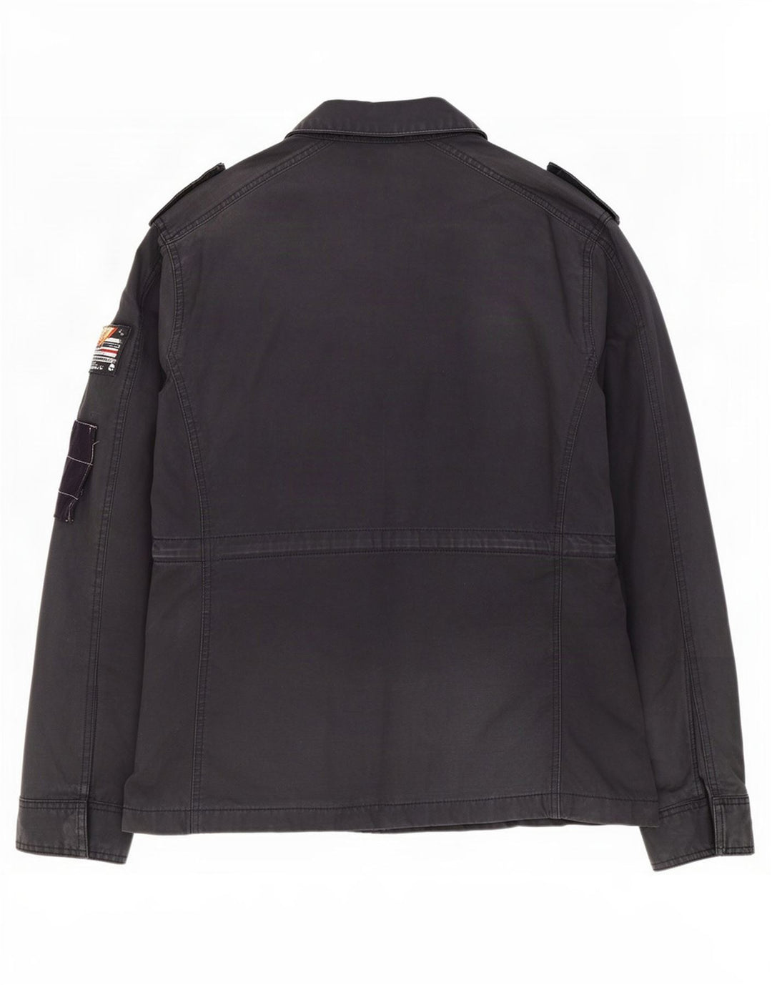 Ανδρικό Military Jacket Superdry UK 38 Medium Black Cotton