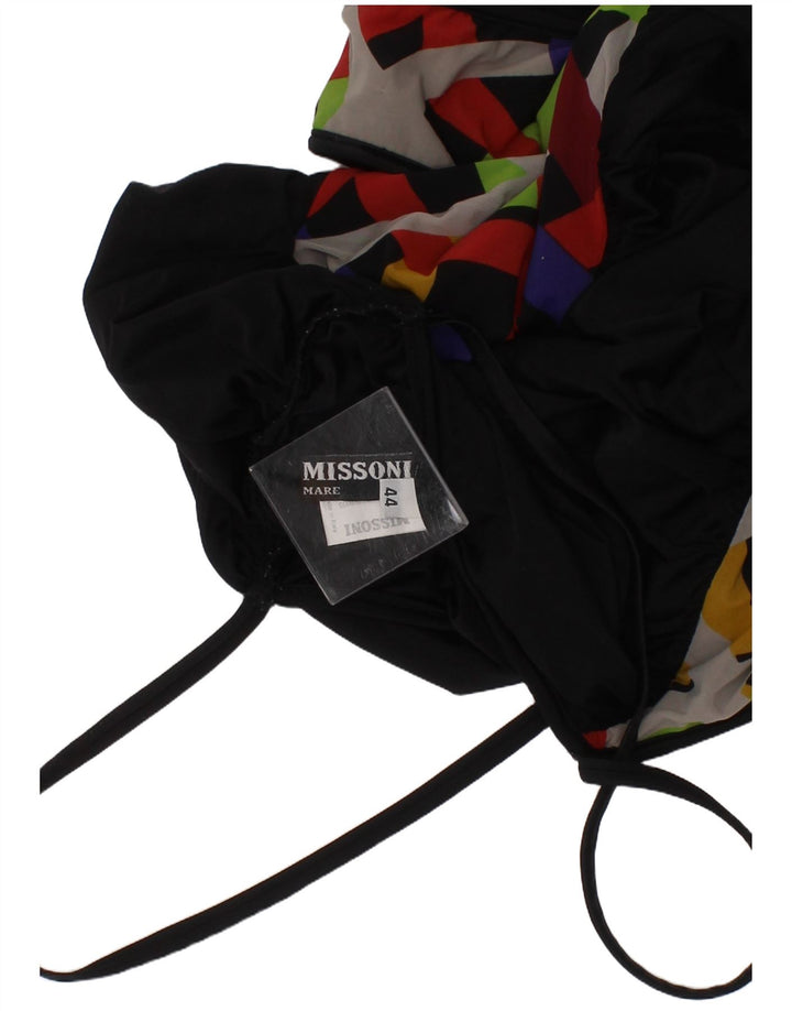 Missoni Γυναικεία μαγιό αφηρημένου σχεδίου IT 44 Medium πολύχρωμη παραλία