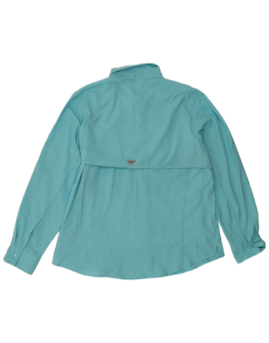 Γυναικείο πουκάμισο Columbia UK 18 XL Turquoise Polyester