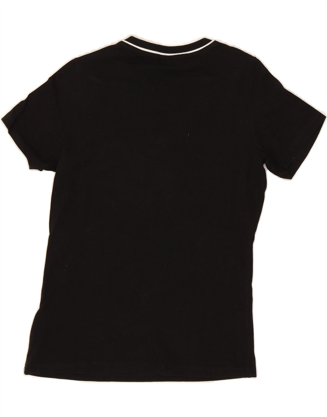 FILA Womens T-Shirt Top UK 10 Small Black Cotton Vintage Fila and Second-Hand Fila from Messina Hembry 
