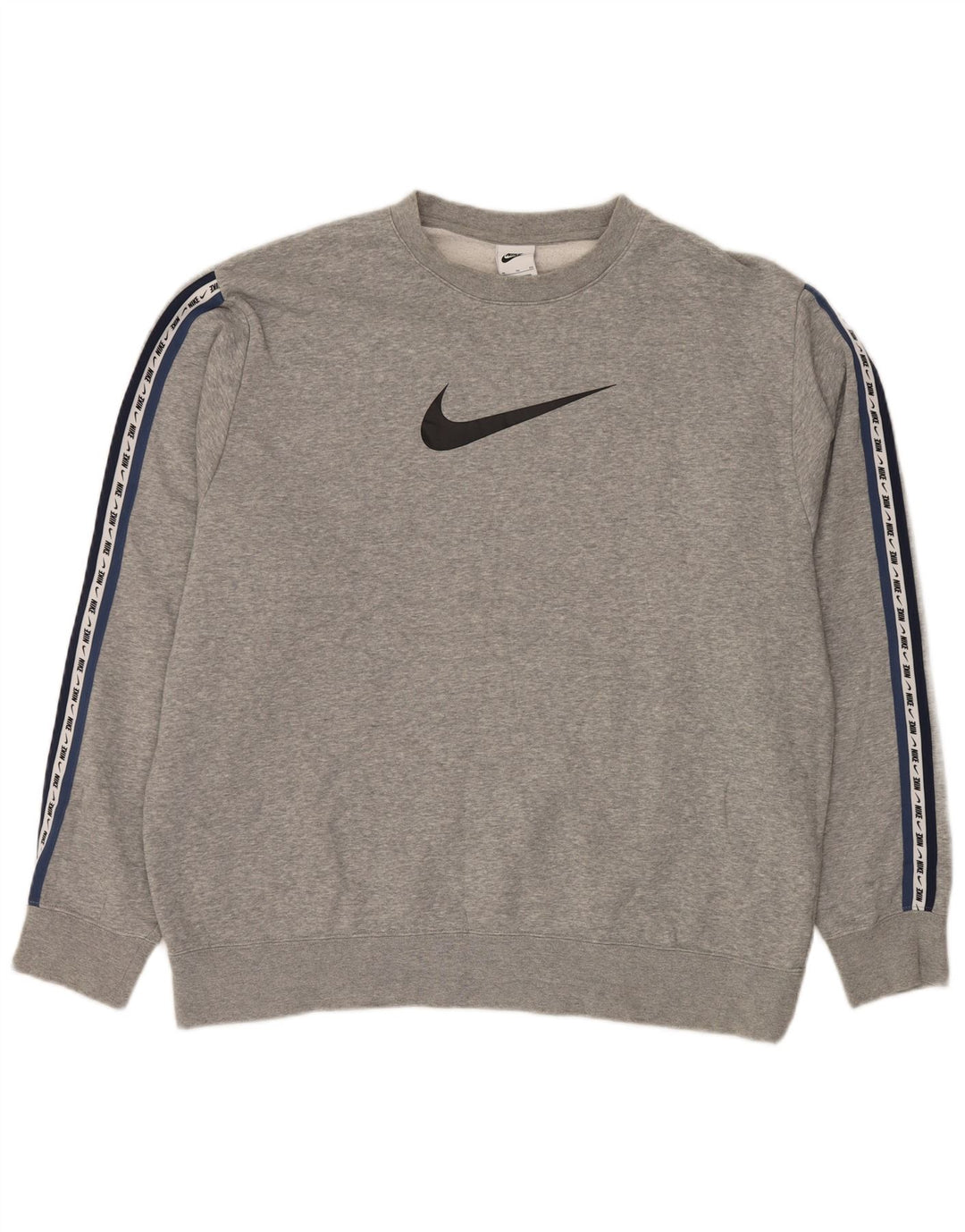 Ανδρικό γραφικό φούτερ NIKE Jumper XL Γκρι βαμβακερό