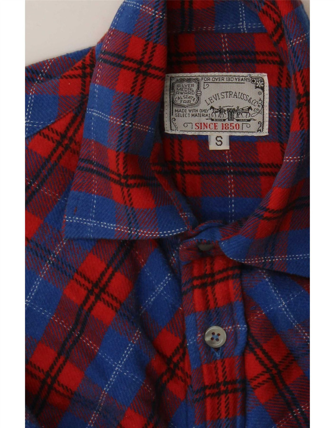 Ανδρικό φανελένιο πουκάμισο Levi's Μικρό πολύχρωμο καρό