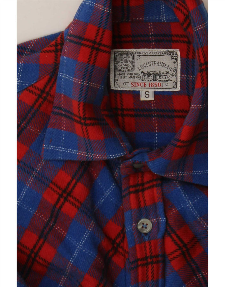 Ανδρικό φανελένιο πουκάμισο Levi's Μικρό πολύχρωμο καρό
