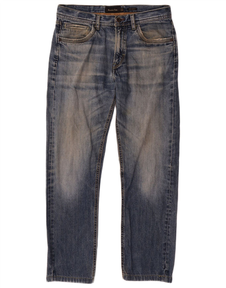 Ανδρικό τζιν Massimo Dutti ίσιο EU 40 Medium W31 L28 Blue