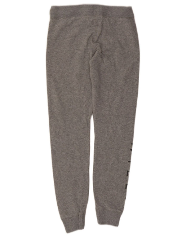 Jack Wills Γυναικεία φόρμα αθλητικής φόρμας γραφικά Joggers UK 6 XS γκρι βαμβακερό