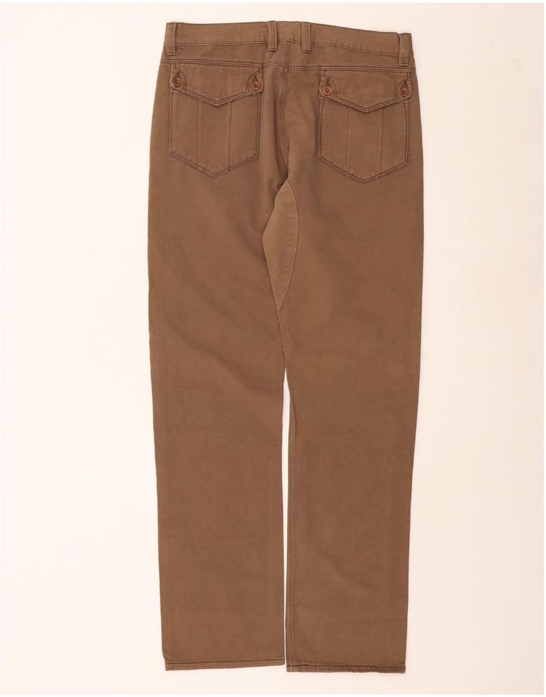 Ανδρικό ίσιο casual παντελόνι CARRERA W32 L33 Καφέ