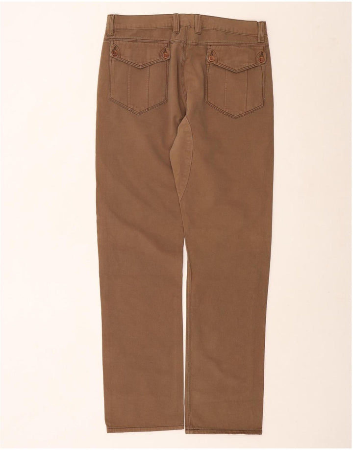 Ανδρικό ίσιο casual παντελόνι CARRERA W32 L33 Καφέ