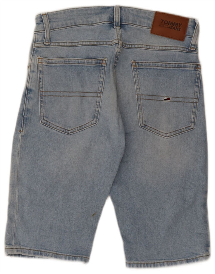 Γυναικείο τζιν σορτς TOMMY HILFIGER W28 Βαμβακερό μεσαίο μπλε