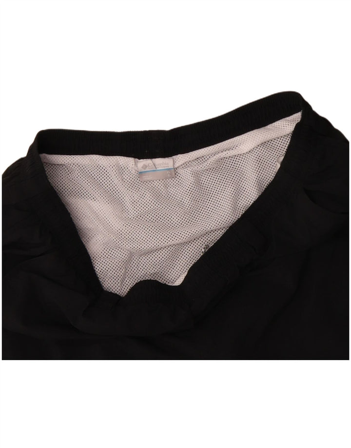 COLUMBIA Mens Omni-Shade Graphic Sport Shorts XL Black Polyester