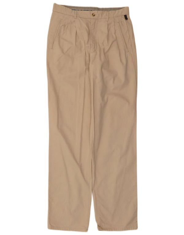 Stefanel Ανδρικό παντελόνι Chino IT 48 Medium W32 L35 Beige βαμβακερό