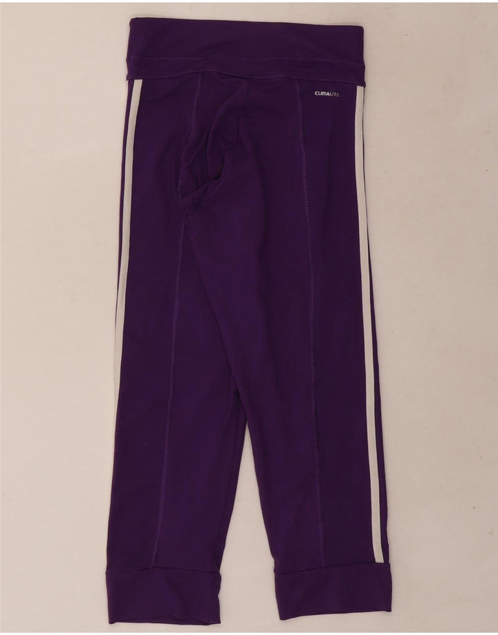 Adidas Γυναικεία κολάν Climalite UK 0/2 2XS Purple Polyester
