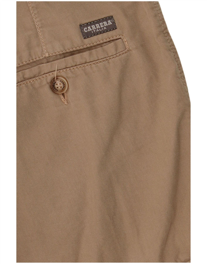 CARRERA Mens Cargo Shorts W34 Large Beige Classic