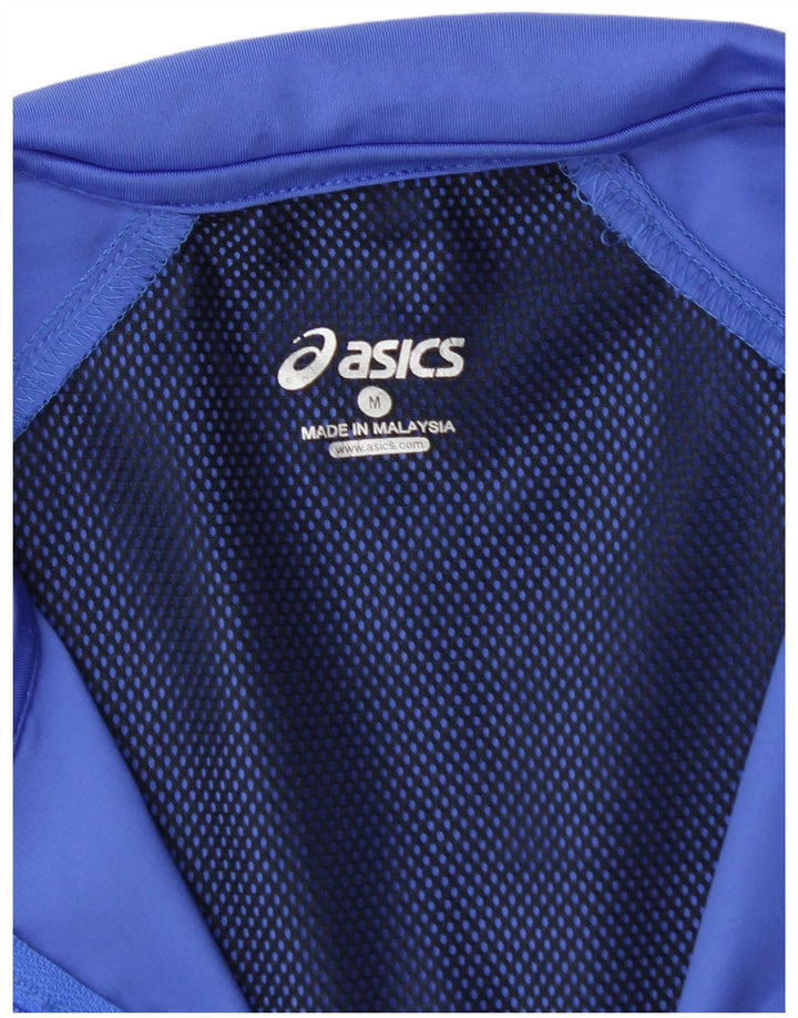 Γυναικεία αθλητική φόρμα ASICS Top Jacket UK 12 Medium Blue Polyester