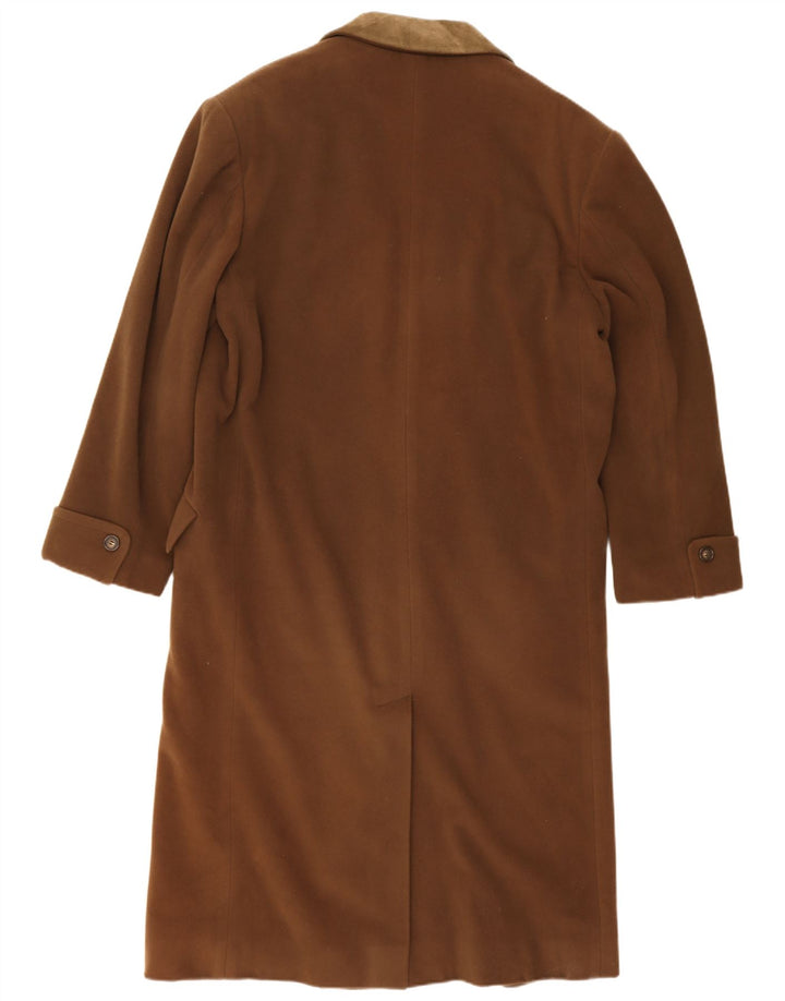 Byblos Ανδρικό Παλτό Διπλό Μαλλί IT 52 XL Καφέ