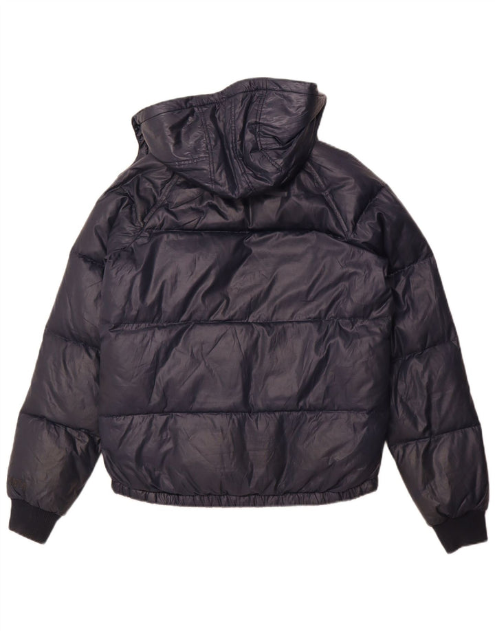Ανδρικό μπουφάν με κουκούλα Sisley UK 36 Small Navy Blue