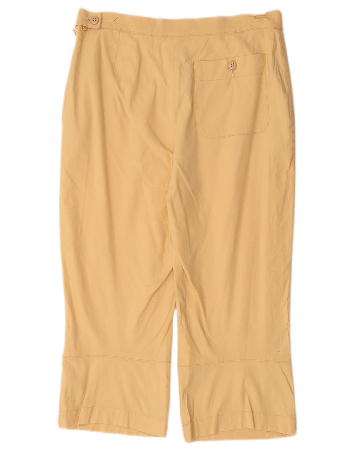 Iceberg γυναικείο παντελόνι Capri IT 44 Medium W30 L19 Beige λινό