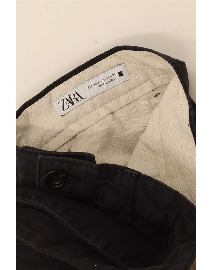 Zara Ανδρικό Slim Jeans EU 40 Medium W30 L28 Μαύρο