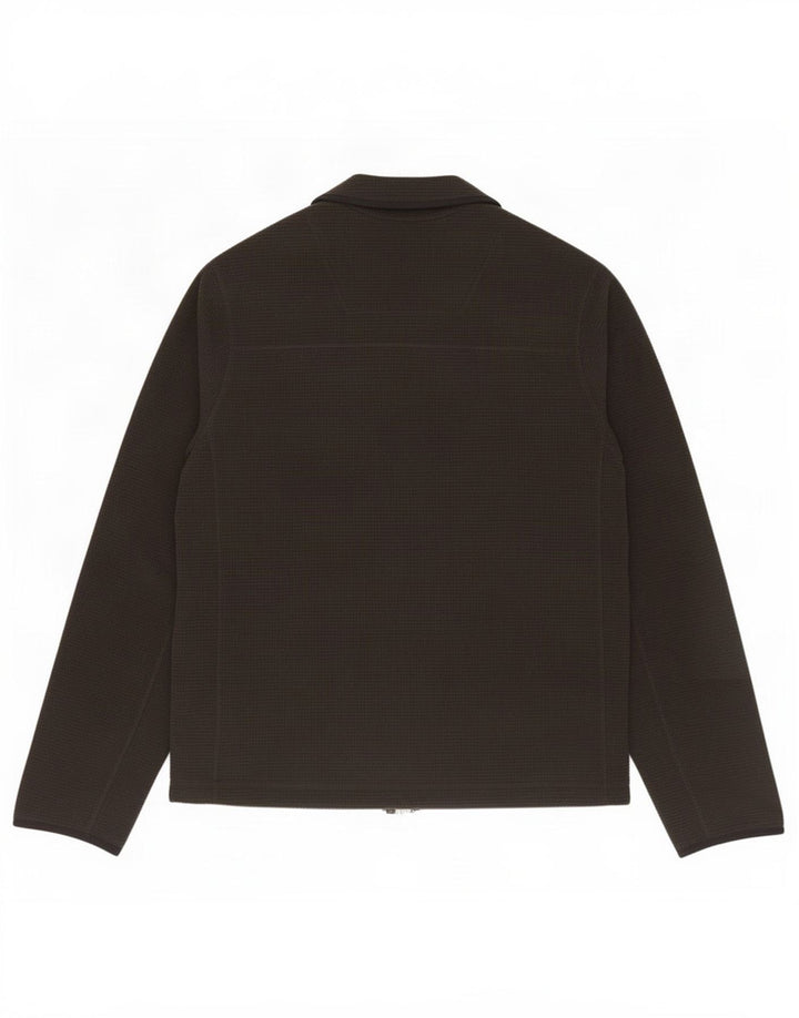 Timberland Ανδρικό φερμουάρ Fleece Jumper Μεγάλο Μαύρο Πολυεστέρα