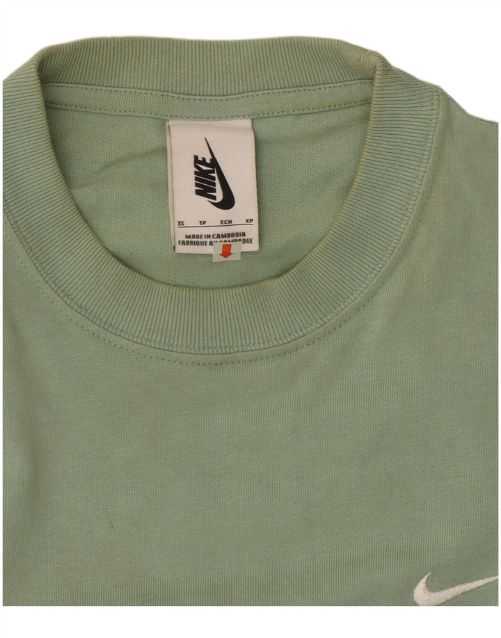Ανδρικό T-Shirt Nike XS Πράσινο βαμβακερό