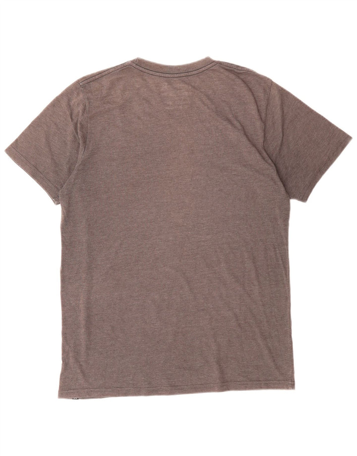 Ανδρικό γραφικό μπλουζάκι Hurley Premium Fit Τοπ μεσαίο γκρι βαμβακερό