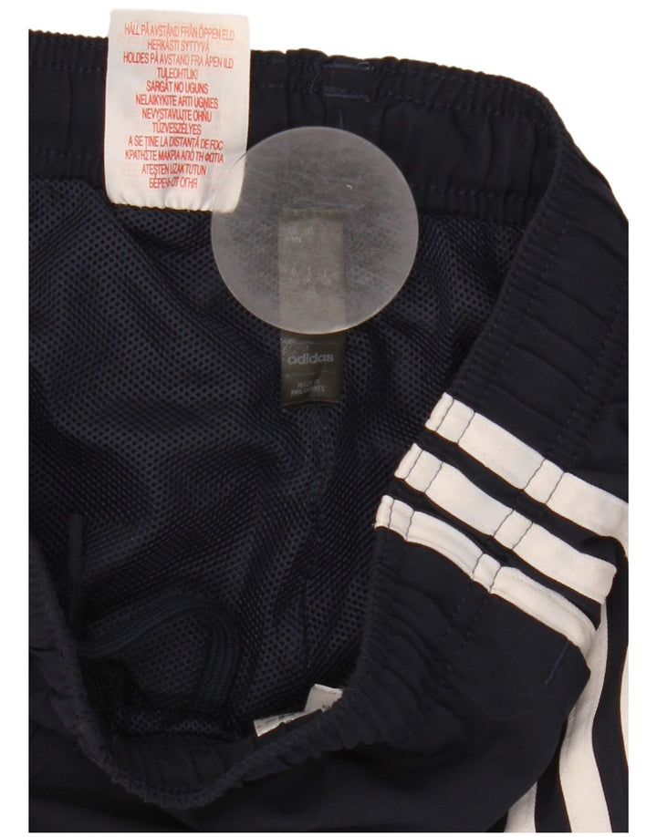 Adidas Boys Sport Short 9-10 Years Navy Blue Polyester