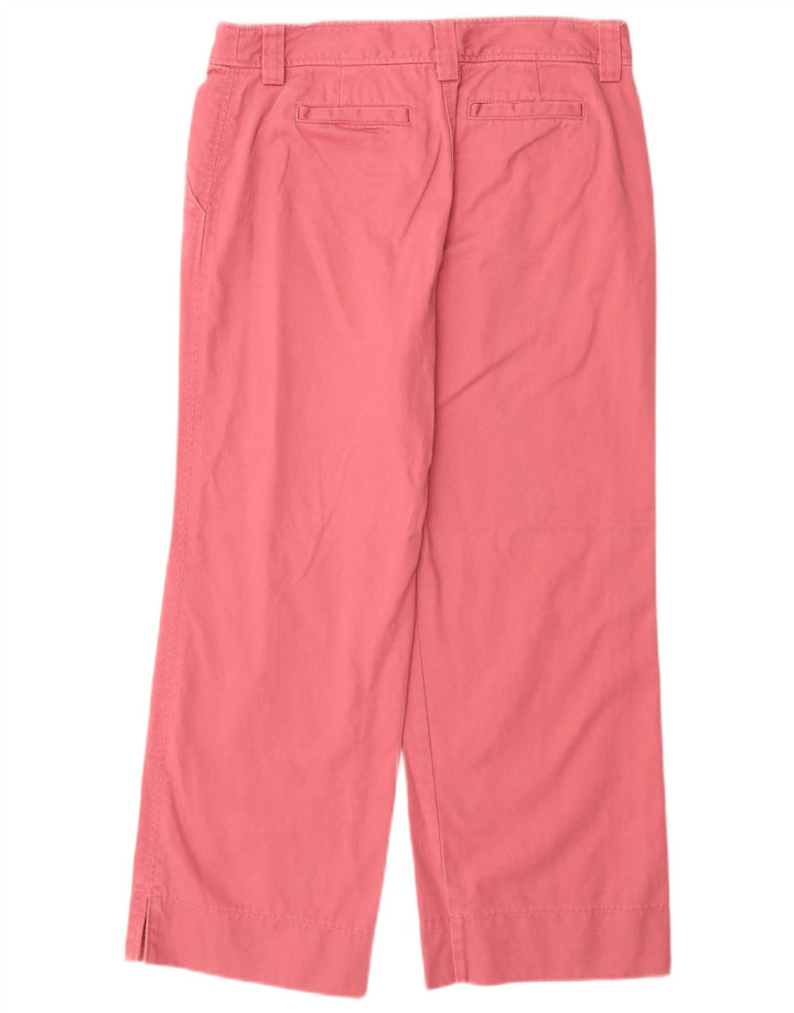 J. CREW Γυναικείο ίσιο παντελόνι Chino US 4 Small W28 L26 Pink Cotton