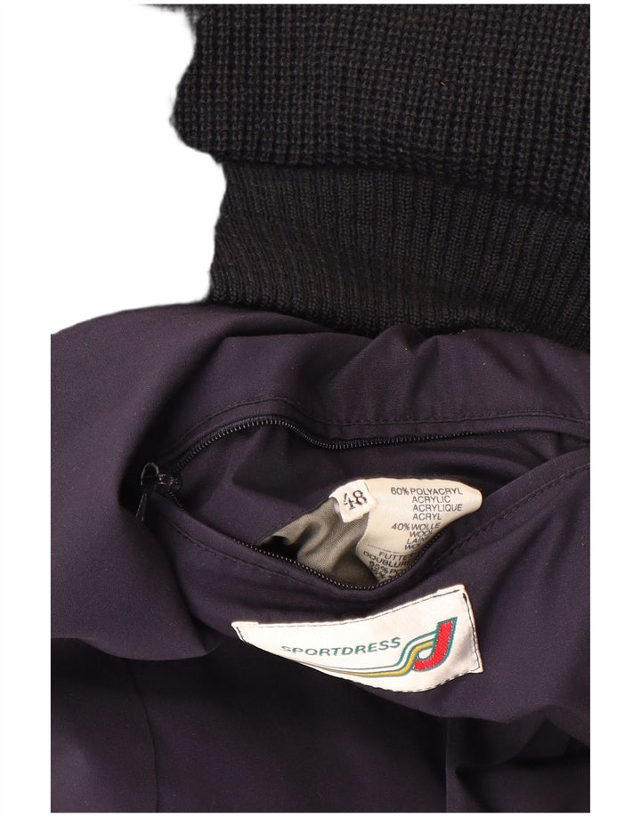 Vintage Ανδρικό Ζακέτα με διπλό στήθος IT 48 Medium Navy Blue