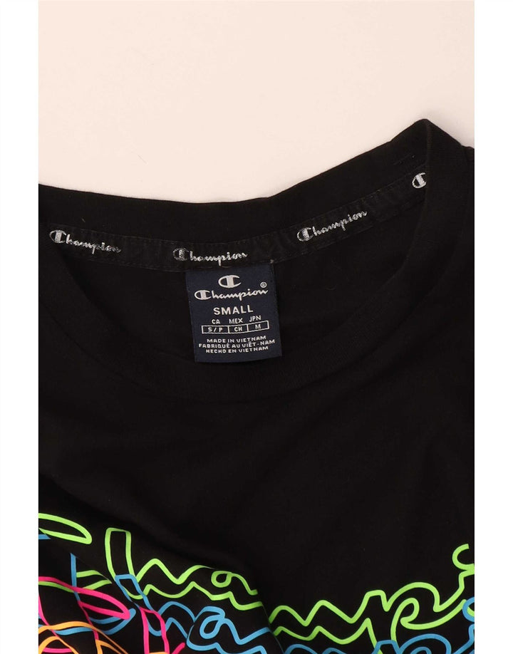 Ανδρικό T-Shirt Champion Graphic Top Small Black